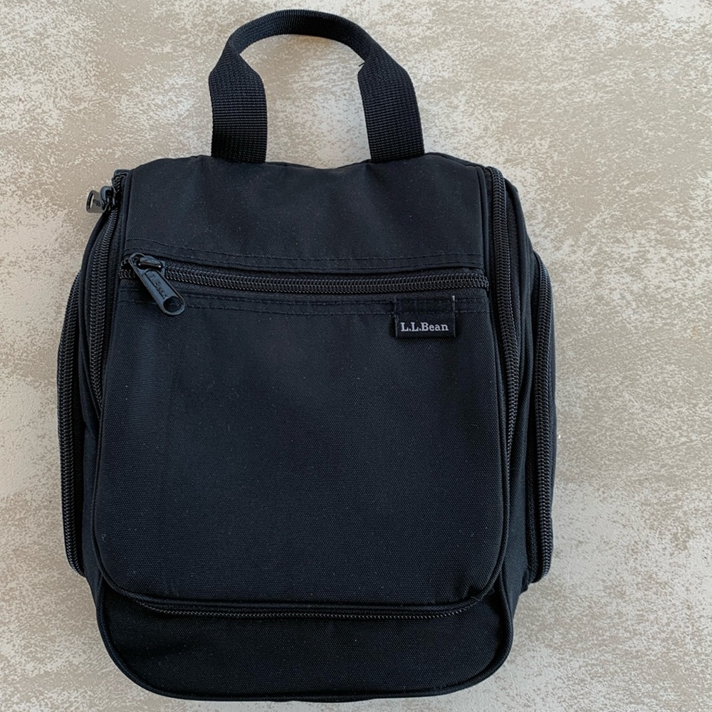 LL Bean Small Toiletry Bag, black